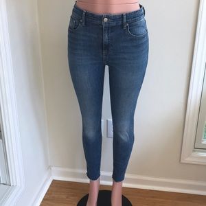 Lucky Brand Bridgette Skinny Cropped Jeans